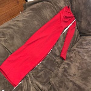 Red dress